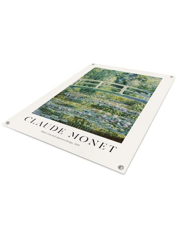 Orangewallz Outdoor-Kunstdruck "Claude Monet"