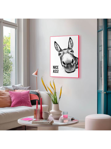 Orangewallz Gerahmter Kunstdruck "Hello Nice"