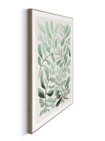 Orangewallz Druki artystyczne (5 szt.) "Botanic Serenity" w ramce