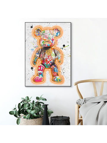 Orangewallz Ingelijste kunstdruk "Teddy Vibes"