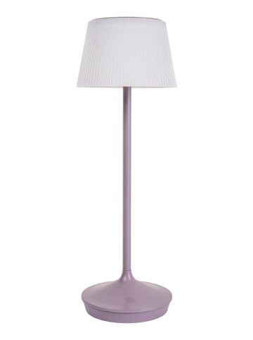 näve Solar-Akku-Tischleuchte "Emmi" in Grau/ Weiß - EEK E (A bis G)