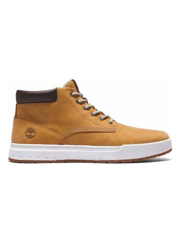 Timberland Leder-Sneakers "Maple Grove" in Hellbraun
