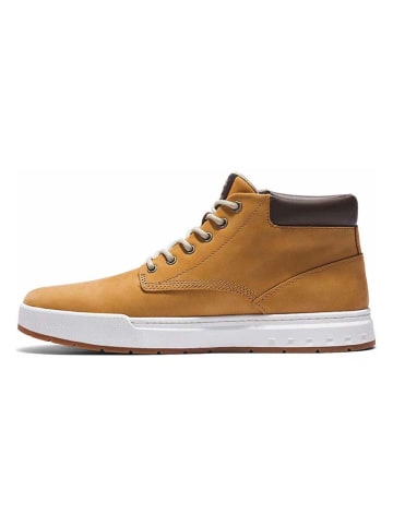 Timberland Leder-Sneakers "Maple Grove" in Hellbraun