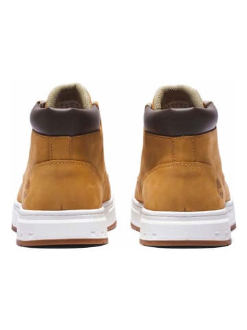 Timberland Leder-Sneakers "Maple Grove" in Hellbraun