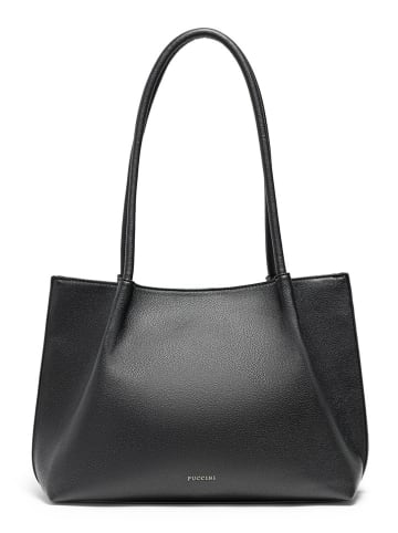 Puccini Shopper in Schwarz - (B)34 x (H)25 x (T)15 cm