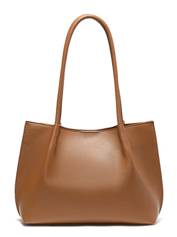 Puccini Shopper bag w kolorze jasnobrązowym - 34 x 25 x 15 cm