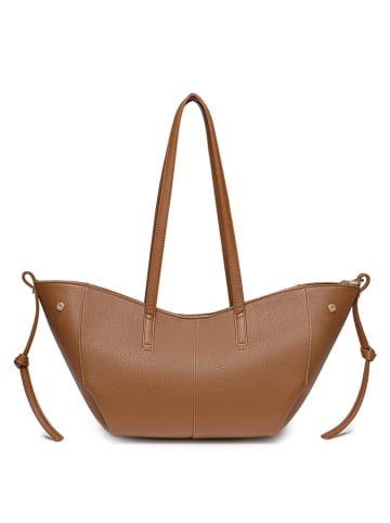Puccini Shopper in Hellbraun - (B)50 x (H)22 x (T)17 cm