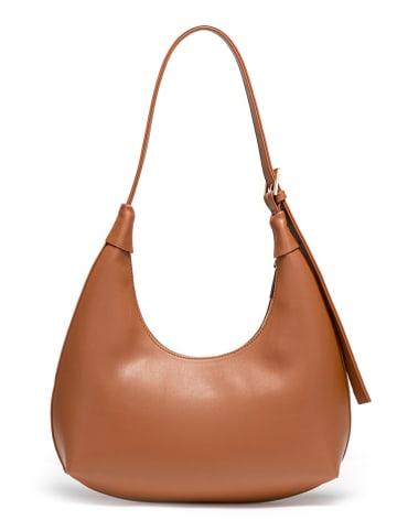 Puccini Schultertasche in Cognac - (B)37 x (H)34 x (T)9 cm