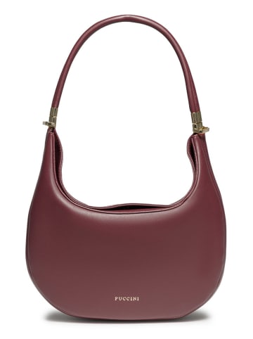 Puccini Schultertasche in Bordeaux - (B)27 x (H)24 x (T)3,5 cm
