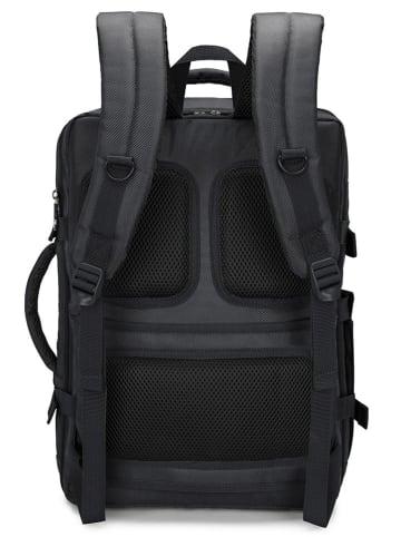 Puccini Rucksack "M Easy Pack" in Schwarz - (B)30,5 x (H)43 x (T)24,5 cm