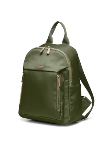 Puccini Rucksack "Pulse" in Olivgrün - (B)24 x (H)32 x (T)10 cm
