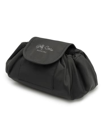 Puccini Kosmetiktasche in Schwarz - (B)23 x (H)12 x (T)26 cm