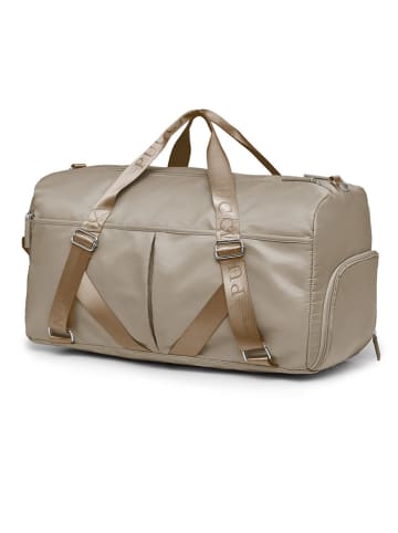 Puccini Torba sportowa w kolorze szarobrązowym - 52 x 28 x 26,5 cm
