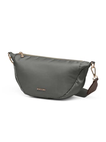 Puccini Umhängetasche "Pulse" in Grau - (B)30 x (H)17,5 x (T)9 cm