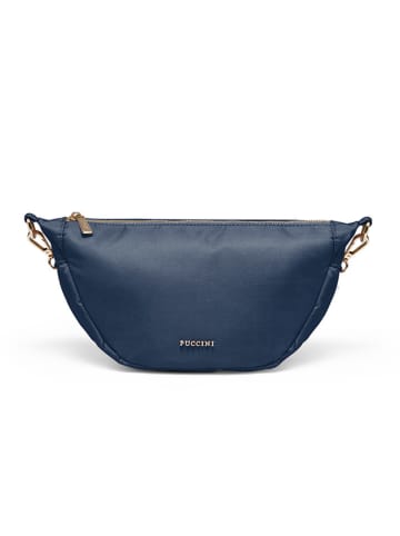 Puccini Umhängetasche "Pulse" in Dunkelblau - (B)30 x (H)17,5 x (T)9 cm