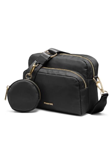 Puccini Umhängetasche "Pulse" in Schwarz - (B)23 x (H)19 x (T)8 cm