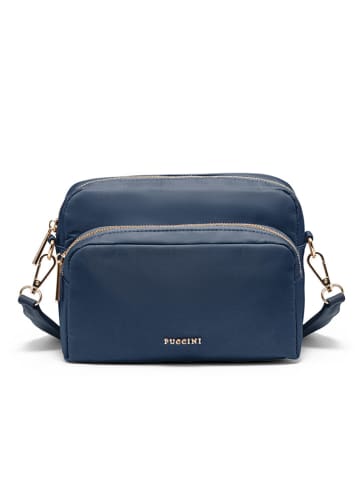 Puccini Umhängetasche "Pulse" in Dunkelblau - (B)23 x (H)19 x (T)8 cm
