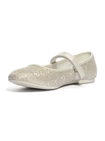 Primigi Leder-Ballerinas "Fantasy Melody" in Creme