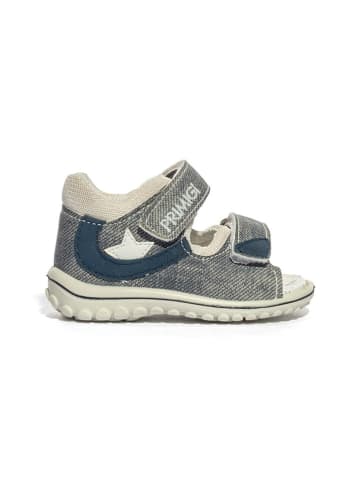 Primigi Leder-Sandalen "Sweet" in Grau/ Dunkelblau