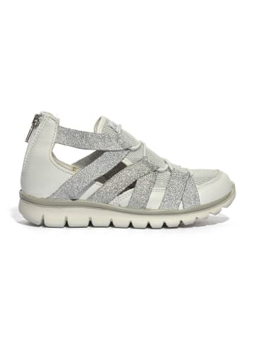 Primigi Leder-Halbsandalen "Hilos" in Silber