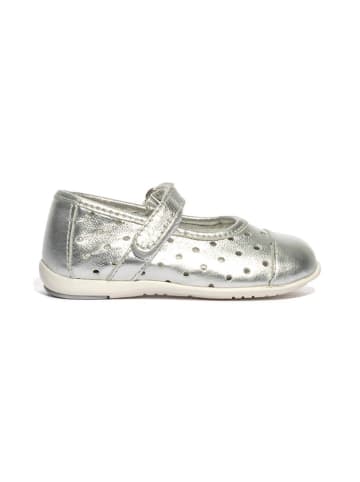 Primigi Leder-Ballerinas "Happy Dance" in Silber