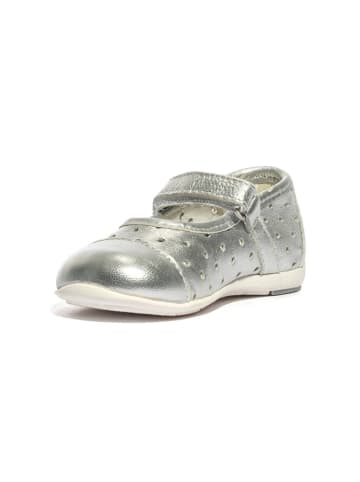 Primigi Leder-Ballerinas "Happy Dance" in Silber