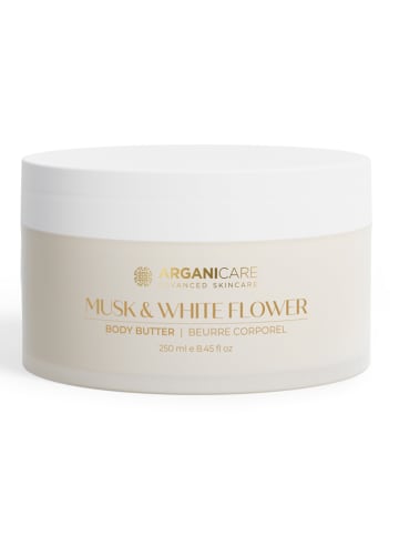 Argani Care Körperbutter "Musk & White Flower", 250 ml