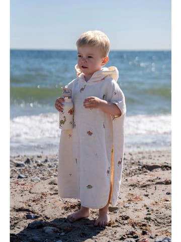 Filibabba Badeponcho "Dino Beach" in Creme