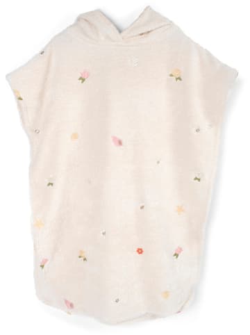 Filibabba Badeponcho "Ocean Blossom" in Weiß