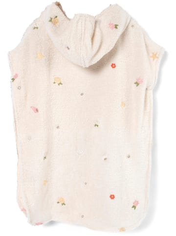 Filibabba Badeponcho "Ocean Blossom" in Weiß