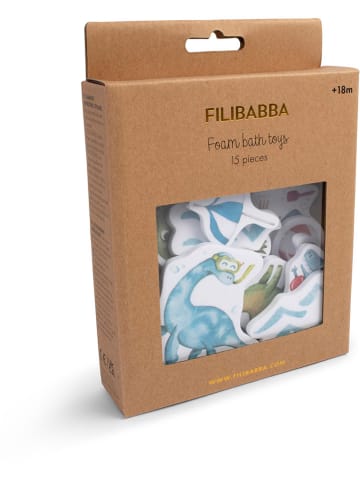 Filibabba Zabawki wodne "Dino Beach" ze wzorem - 18m+