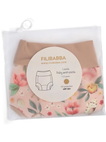 Filibabba Badehose "Lucca Ocean Blossom" in Rosa
