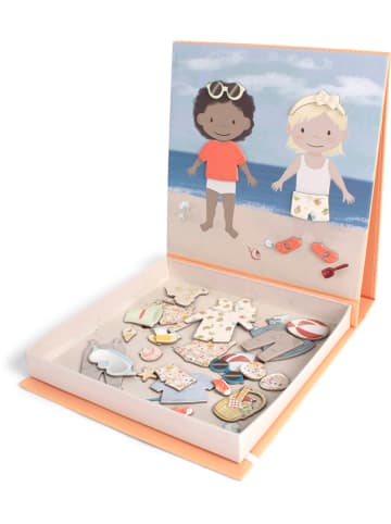 Filibabba Magnetische Puzzle "Dress-up - A day at the beach" - ab 3 Jahren