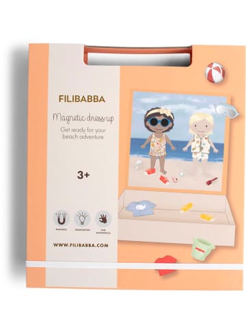 Filibabba Magnetische Puzzle "Dress-up - A day at the beach" - ab 3 Jahren