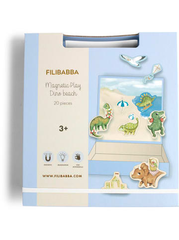 Filibabba Magnetische Puzzle "Dino Beach" - ab 3 Jahren