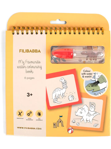Filibabba Wassermalbuch "Dinos" - ab 3 Jahren