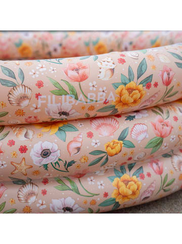 Filibabba Pool  "Alfie - Ocean Blossom" in Rosa - Ø150 cm - ab 3 Jahren