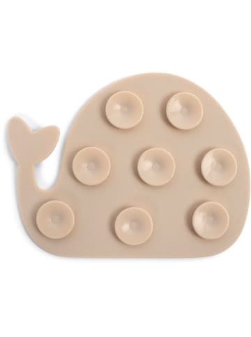 Filibabba 6-delige set: mini-badmatten "Whales Rose Mix" lichtroze