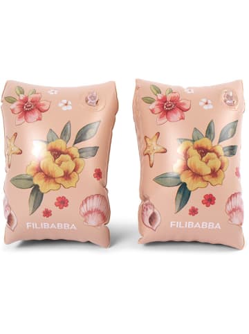 Filibabba Schwimmflügel "Alfie - Ocean Blossom" in Rosa - ab 3 Jahren