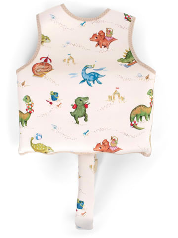 Filibabba Zwemleervest "Dino Beach" crème - vanaf 12 maanden