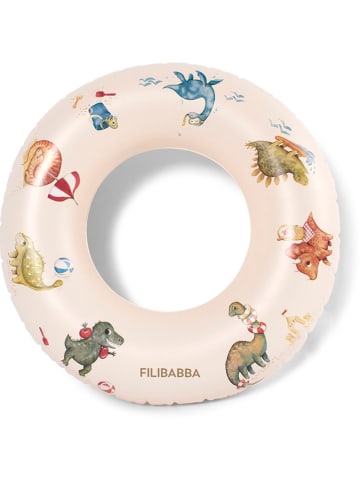 Filibabba Schwimmring "Alfie - Dino Beach" in Creme - ab 12 Monaten