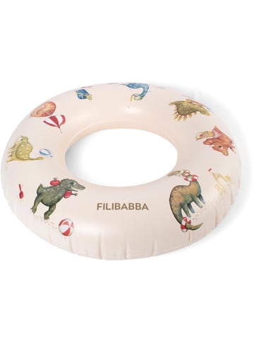 Filibabba Schwimmring "Alfie - Dino Beach" in Creme - ab 12 Monaten
