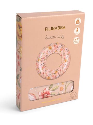 Filibabba Schwimmring "Alfie - Ocean Blossom" in Rosa - ab 12 Monaten