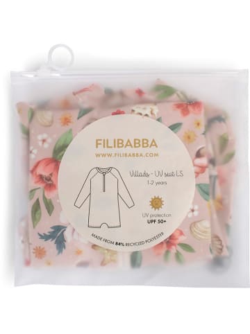 Filibabba Badeanzug "Villads Ocean Blossom" in Rosa