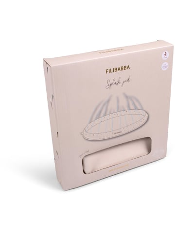Filibabba Planschmatte "Alfie - Cool Summer" in Rosa - Ø100 cm - ab 3 Jahren