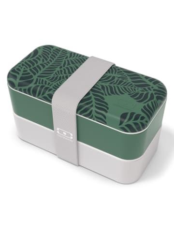 Monbento Lunchbox "Jungle" in Grün/ Grau - 1 l