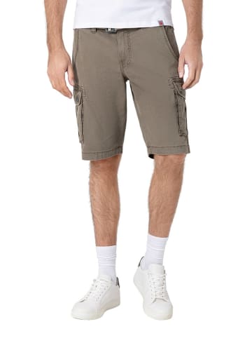 Timezone Jeansshorts in Taupe