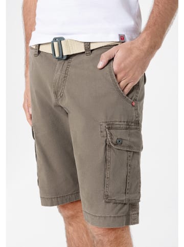 Timezone Jeansshorts in Taupe