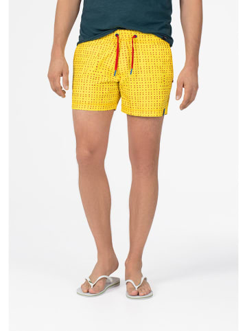 Timezone Badeshorts in Gelb/ Orange