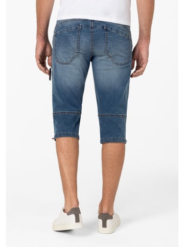 Timezone Jeans-Caprihose in Blau